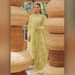 Lemon Cream by Designs Now Bridal Dress Ladies Fashion Unstitched Women's Clothing